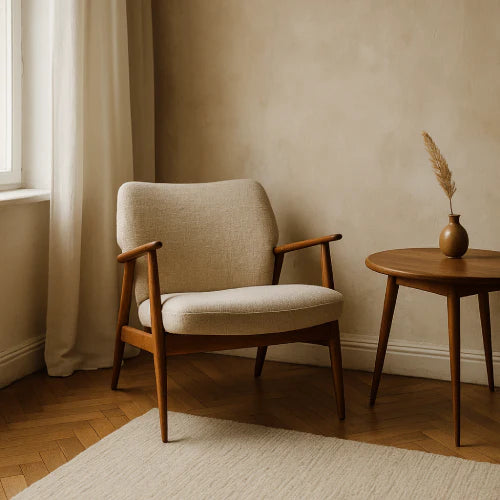 Quel fauteuil vintage pour un petit espace ?