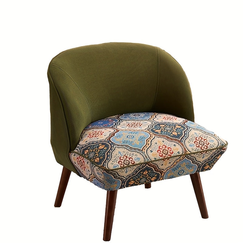 Fauteuil American country vintage fond blanc