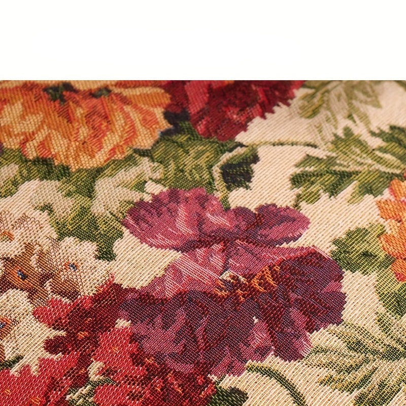 Fauteuil American country vintage tissu