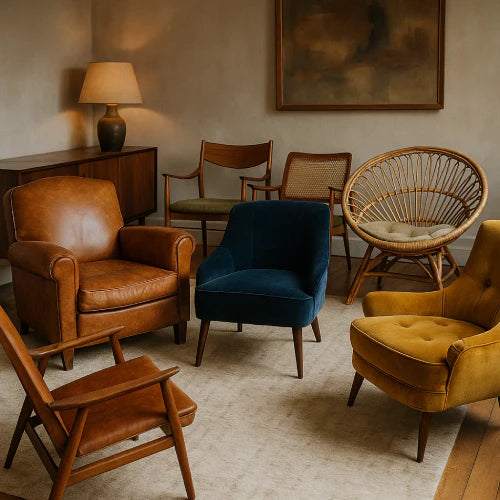 Les 10 fauteuils vintage incontournables en 2025.