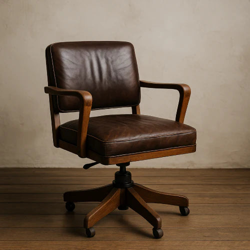 Fauteuil de bureau vintage