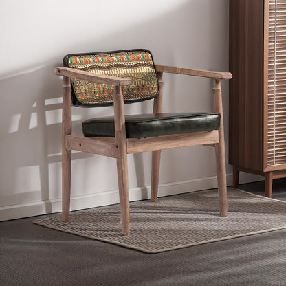 Chaise en bois vintage pieds 